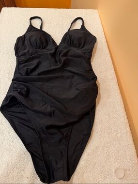 Cupshe Black One-Piece Swimsuit
